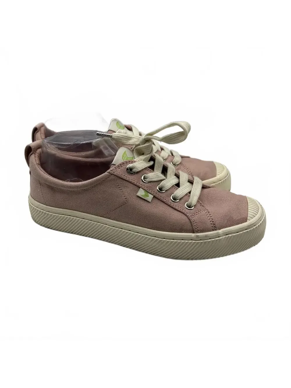 Cariuma Shoes Womens 8.5  Mens 7 Casual Low Sneakers JS-1022 Pink Canvas Unisex